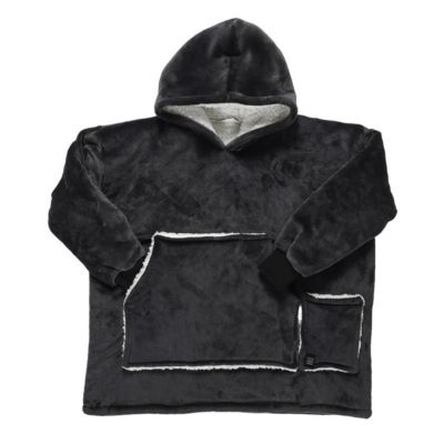 Sweat Plaid Chauffant Gris avec Chauffage USB, Ultra-Doux - SWEET