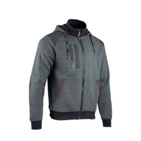 Sweatshirt à capuche zippé Facom Jumper gris taille 5