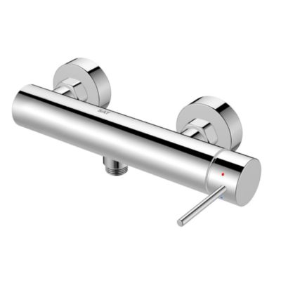 Swiss Aqua Technologies Aurum mitigeur de douche mural 150 mm à levier sans set de douche, chrome brillant (SATBAUR268CR)