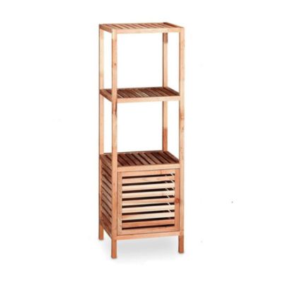 Swiss Aqua Technologies Etagère sur pied Naturel Home 35,5x123x39,5 cm, bois  (HOMEREG4)
