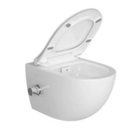 Swiss Aqua Technologies Infinitio WC sans bride avec fonction bidet + Abattant softclose (SATINF011RREXPBFC)