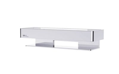 Swiss Aqua Technologies Panier de douche 30 cm en laiton massif, Chrome (SATDPOL30CH)