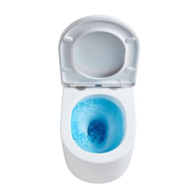 Swiss Aqua Technologies WC suspendu sans bride Tornado Quiet et fixations invisibles, abattant frein de chute (SAT67010RTORP)