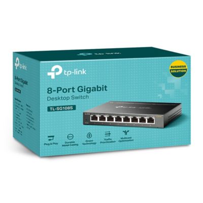 Switch de bureau 8 ports 10/100/1000 Mbps TP-Link