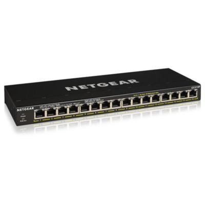 Switch RJ45 Giga 16 Ports POE GS316P-100 NETGEAR