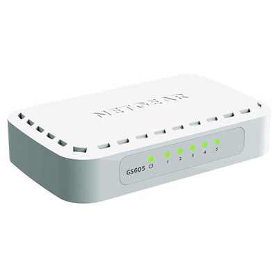 Switch RJ45 Giga 5 Ports GS605-400PES NETGEAR
