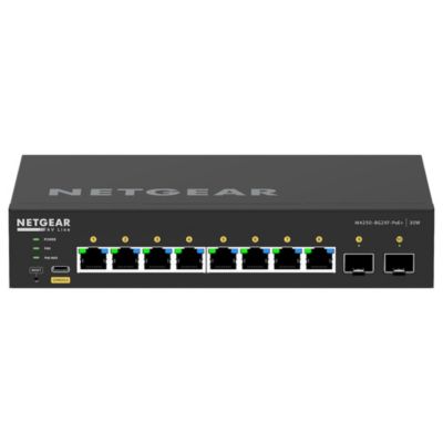 Switch RJ45 Giga 8 Ports GSM4210PX-100 NETGEAR
