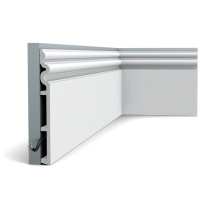 SX193 AUTOIRE Plinthe Orac Decor - 25x2,2x200cm (h x p x L) - plinthe décorative polymère A l'unité