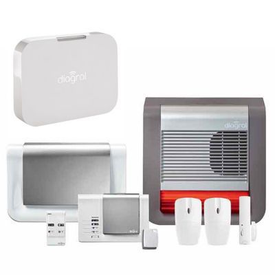 systeme d alarme maison diagral box alerte et pilotage castorama