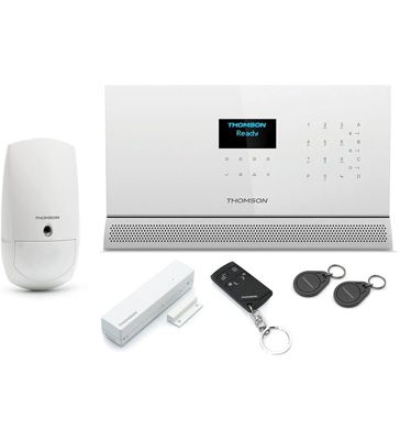 Système d'alarme sans fil sécurité Maison multizones Transm GSM ou internet THOMSON 512740