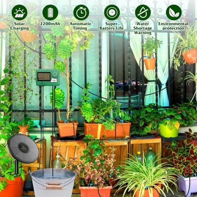 Système d'irrigation goutte-à-goutte automatique solaire avec ...