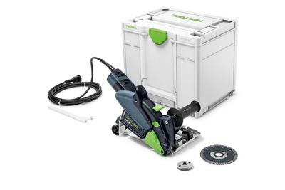 Système de tronçonnage diamant DSC-AG 125-Plus - tronçonneuse 125 mm avec aspiration et SYSTAINER
