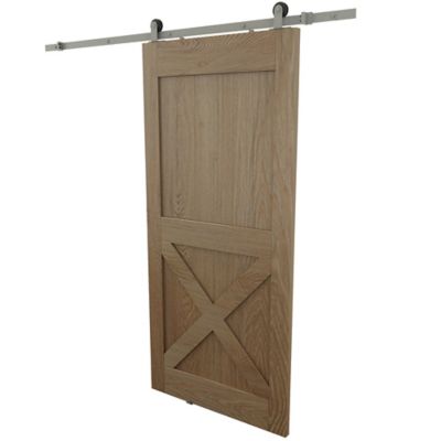Système coulissant 2 pour porte en bois