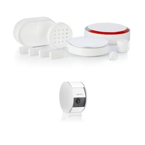 Système d'alarme Somfy Home Alarm Advanced Max 1875254 + Caméra de surveillance intérieure Somfy