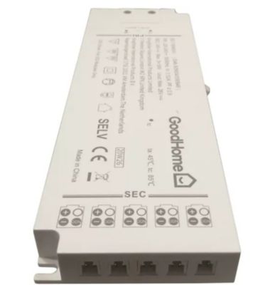 Système d'éclairage LED sous étagère pour 5 panneaux lumineux L. 22,2 GoodHome Caraway
