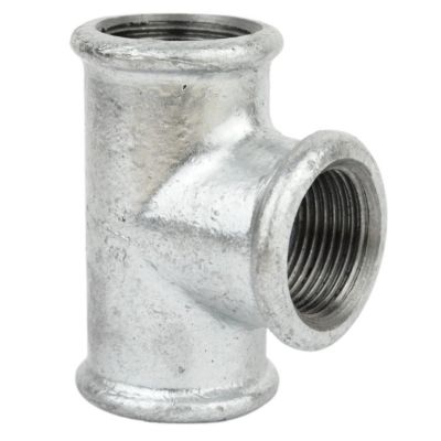 Té F/F fonte galvanisée 20x27mm (3/4'')