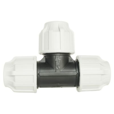 Té égal Plastique pour tube PE D50 - Serrage extérieur - Somatherm For You