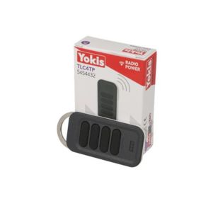 Télécommande sans fil 4 canaux POWER Yokis