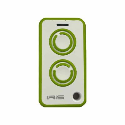 Télécommande universelle ITALFILE JANE IRIS TOP vert pour portails et garages et porte de garage