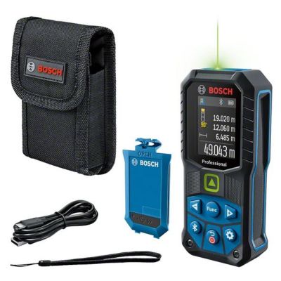 Télémètre laser GLM 50-27 CG Bluetooth 0601072U01 - avec batterie 3,7 V 1,0 Ah, housse et filetage trépied