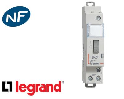 Télérupteur Legrand 250V 16Ax – Modèle 412412, Occasion Fonctionnelle Avec Traces D’usage