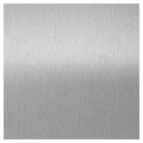 Tôle alu anodisé gris brossé 600 x 700 mm