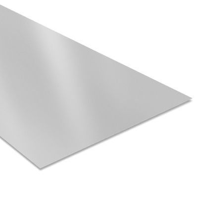 Tôle Plane 2000x1220 mm Acier 0.63 mm Laqué Aluminium RAL 9006