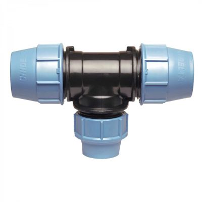 Tés Réduits Pp à Compression Pn16 Pour Tuyau Pe D50x40x50