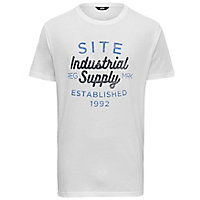 T-shirt imprimé blanc Site Lavaka taille L