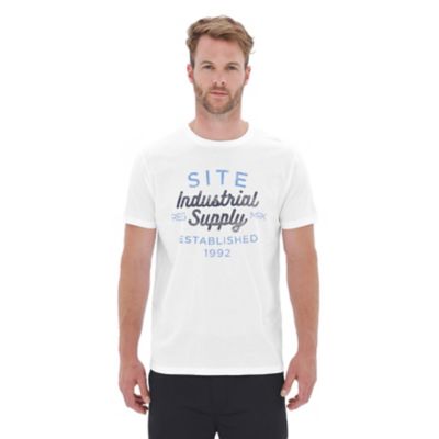 T-shirt imprimé blanc Site Lavaka taille XL