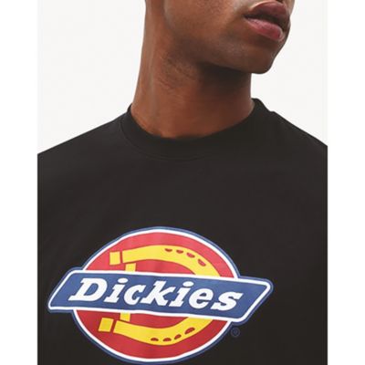 Dickies - T-shirt Homme 100% Coton, Coupe Longue 'Tall', Marron Chocolat - Basique Robuste Avec Poche Poitrine
