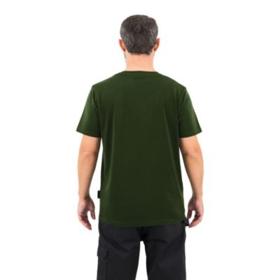 T-shirt manche courte Site Yarnold vert Taille XL