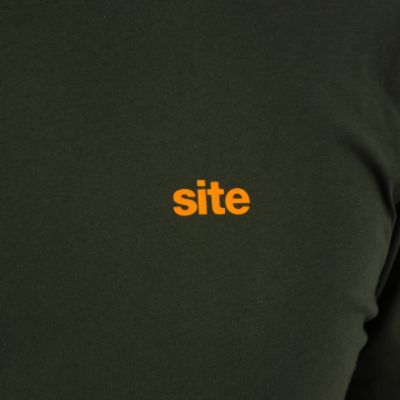 T-shirt manche courte Site Yarnold vert Taille XL