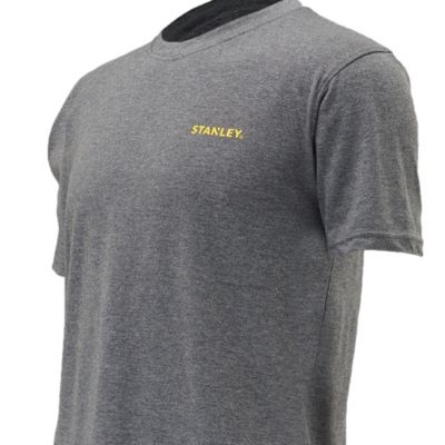 T-shirt Stanley noir et gris Taille L, 2 pièces