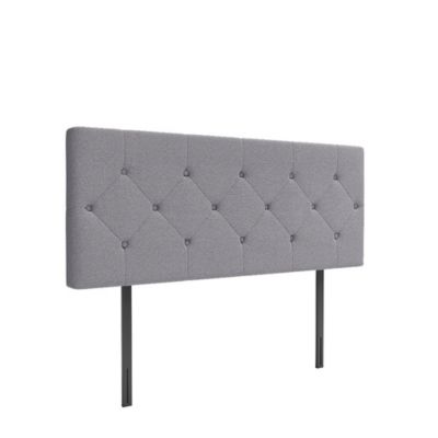 Tête de lit 140x60 cm, Épaisseur 8 cm, gris