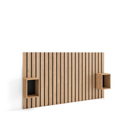 Tête de lit 196x107x3cm Lit de 120-135-140cm couleur chêne