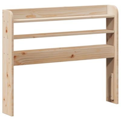 Tête de lit avec étagères 90 cm bois massif de pin vidaXL
