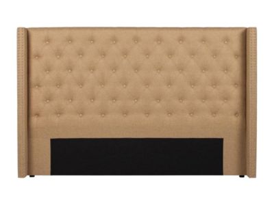 Tête de lit capitonnée 170 cm - Tissu - Beige - MASSIMO II