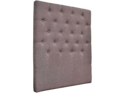 Tête de lit capitonnée "Déco"  99 cm  Taupe  En tissu