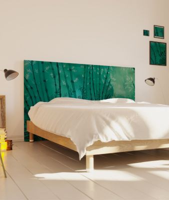 Tête de lit déhoussable Forêt 140x110 cm