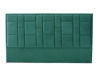 Tête de lit HERMINE - 140 cm - Velours - Vert