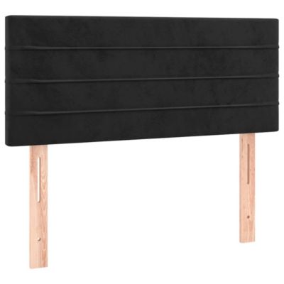 Tête de lit Noir 90x5x78/88 cm Velours vidaXL