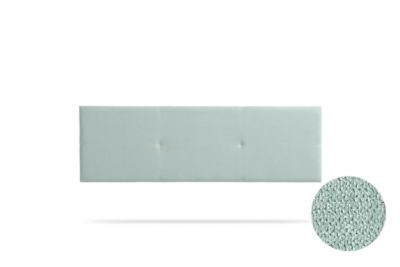 Tête de Lit Tapisée ALMA Aqualine 100x50x5 cm - Vert Aqua - Moonia