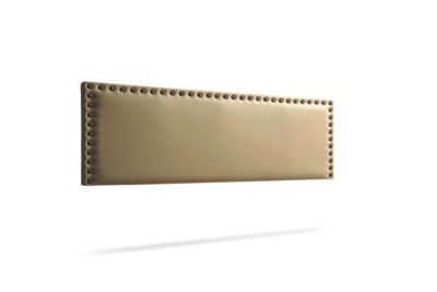 Tête de Lit Tapisée MODENA Simili cuir 90x55x8 cm - Or - Moonia