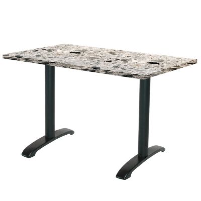 Table 160x80cm - modèle Bazila terrazzo cepp - Restootab