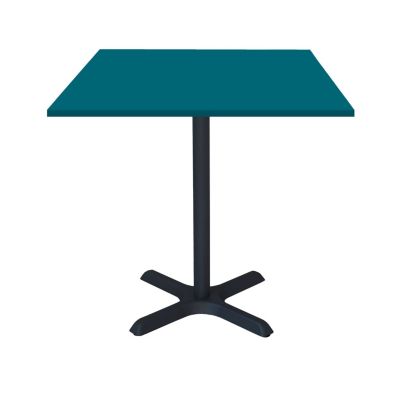 Table 70x70cm - modèle Dina bleu de prusse - Restootab