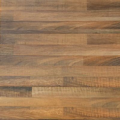 Table 70x70cm - modèle Rome bois noyer lamellé - Restootab