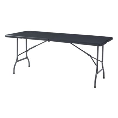 Table a manger fixe sans tiroir en.casa 4 personnes en metal 180 x 75 cm