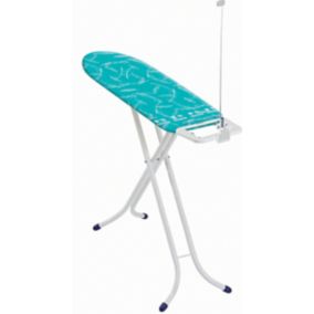 Table à repasser avec guide-fil 110 x 30 cm housse Thermo-Reflect, Leifheit Air Board Basic S