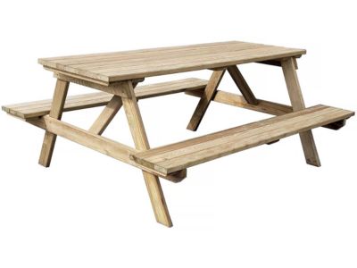 Table adulte pique-nique "Gardenia"